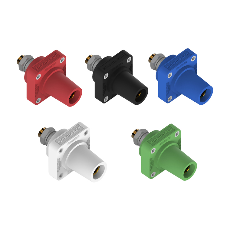 Cam-lock 200A Female Panel Mount Socket