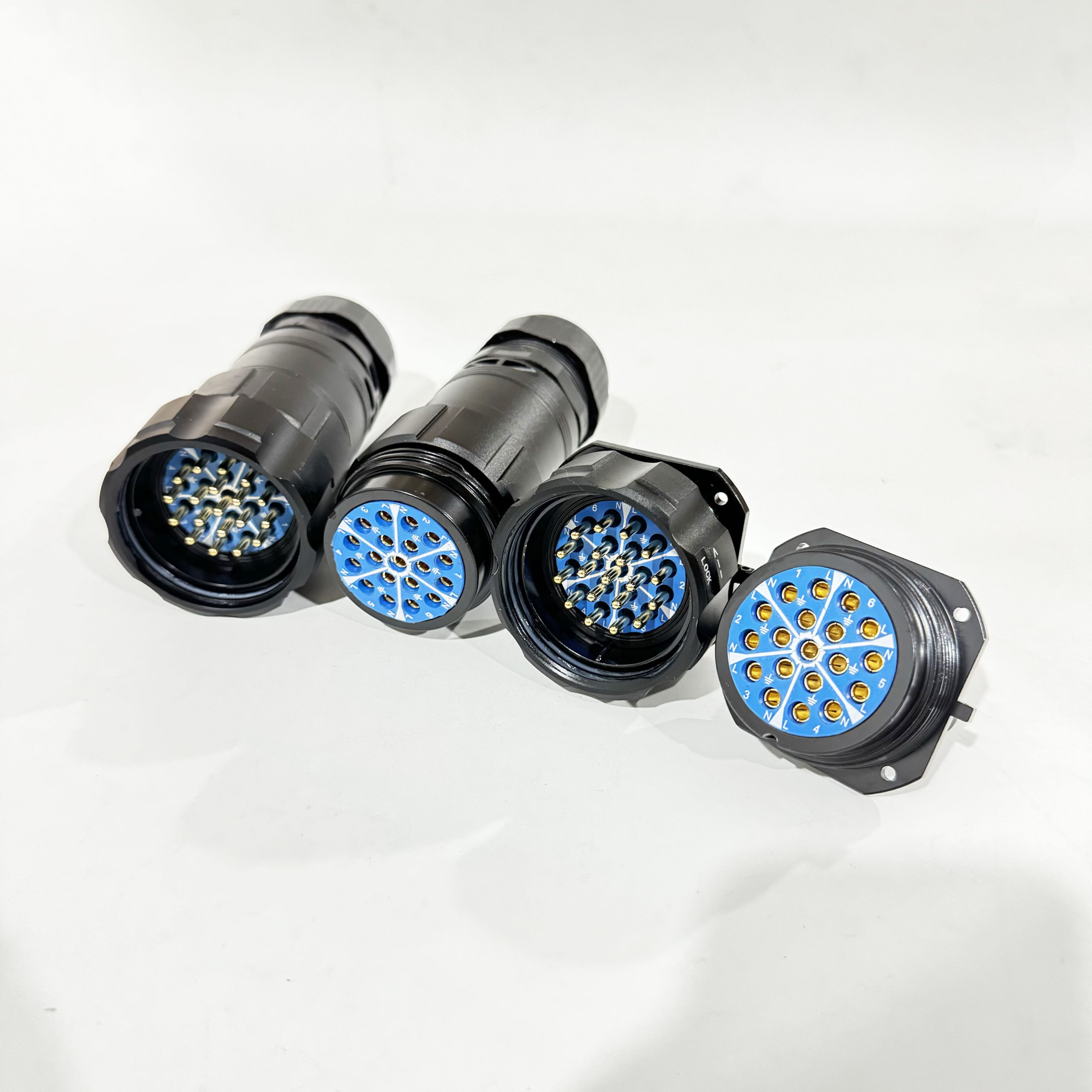 Socapex 19 Pin Chasis Male Receptacle - Image 4