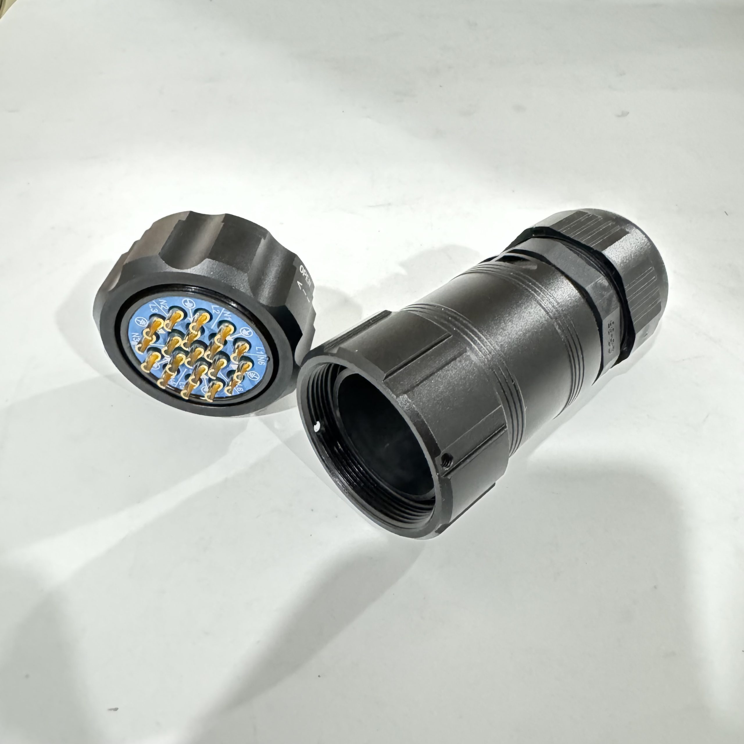 Socapex 19 Pin Connector Multipin Male Cable Mount Plug - Image 2