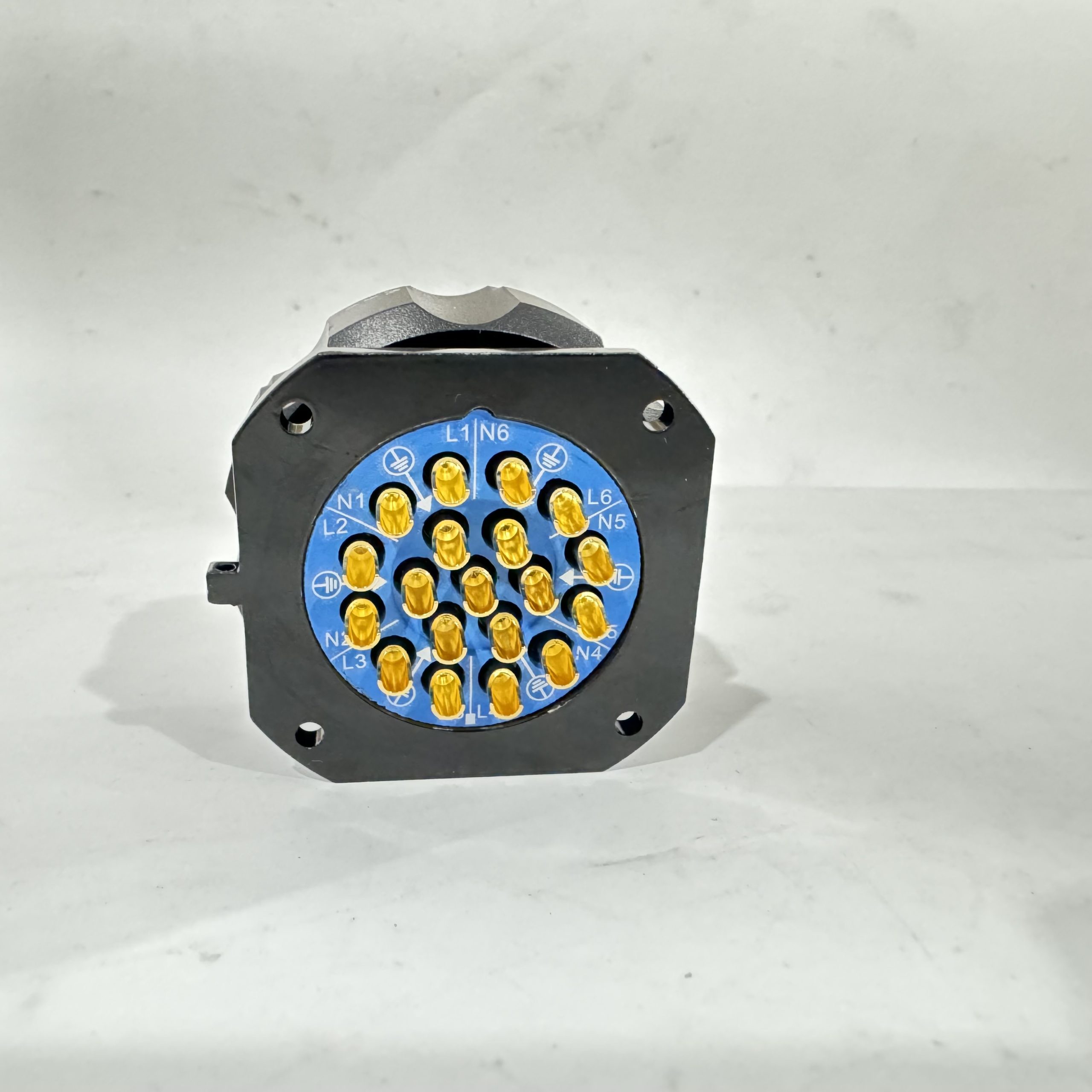 Socapex 19 Pin Chasis Male Receptacle