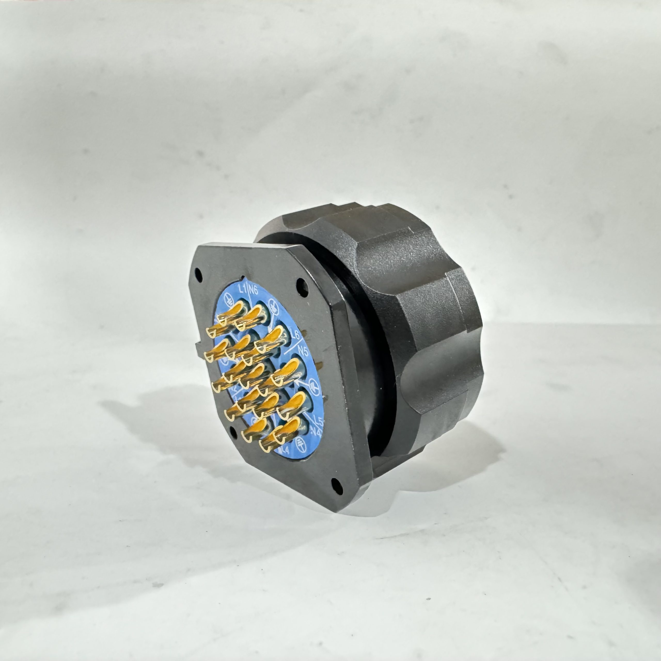 Socapex 19 Pin Chasis Male Receptacle