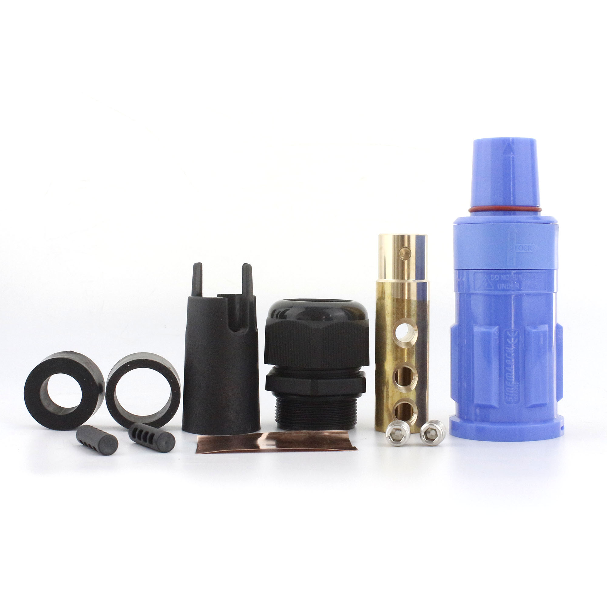 Waterproof Camlock 400A Male Line Plug